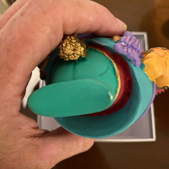 1991 Department 56 Nutcracker Ornament Hand Painted w/ Tags VGC HTF VTG - Picture 10 of 11